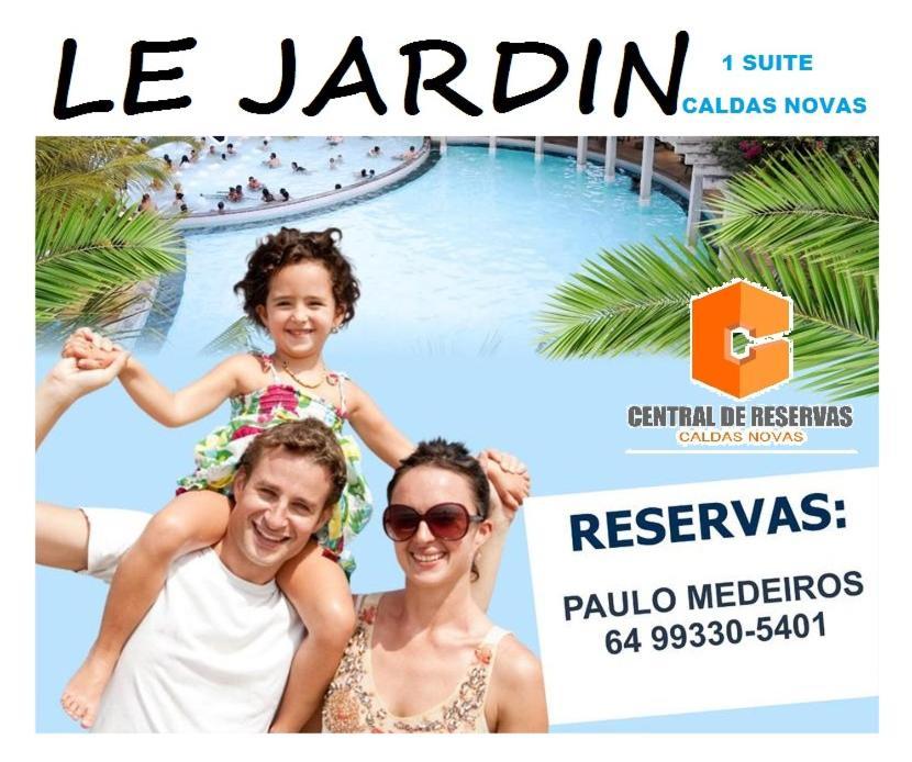 Le Jardin Hotel Com Promocao Em Outros Parques 카우다스노바스 외부 사진