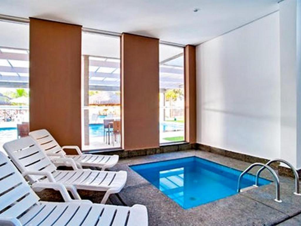 Le Jardin Hotel Com Promocao Em Outros Parques 카우다스노바스 외부 사진